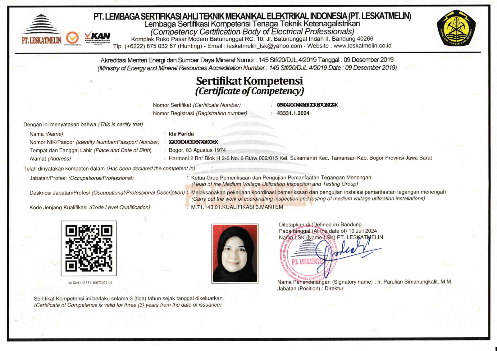 Tenaga Teknik - Instalasi Pemanfaatan Tegangan Menengah hal. 1